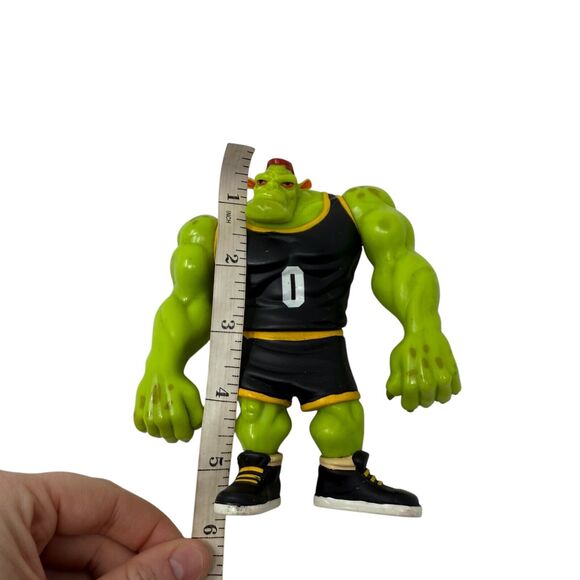 Vintage 1996 Space Jam Monster Bang Action Figure Green Alien Warner Bros 4.5" - Picture 5 of 6